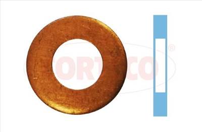 Tömítőgyűrű, fúvóka tartó CORTECO 49430601 for MERCEDES-BENZ, OPEL, VAUXHALL, MITSUBISHI, …