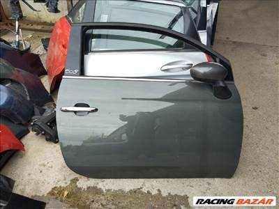Fiat 500 cabrio 2009-2024 jobb oldali ajtó üresen - szép állapotú