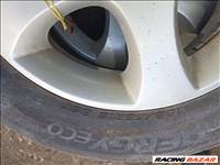  SUZUKI M 4x100 lyukosztású 15" használt alufelni, rajta 185/65 használt Hankook nyári gumi gumi 