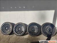  5x114.3 lyukosztású 19" használt Alessio alufelni, rajta 235/35 használt Michelin téli gumi gumi 
