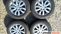  5x120 osztású 6,5JJ 16" újszerű alufelni téli gumival Volkswagen T5 T6