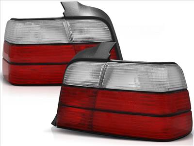 BMW E36 12.90-08.99 SEDAN Piros Fehér M3 hátsó lámpa