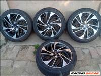  19" újszerű alufelni, rajta 245/45 használt Continental nyári gumi 