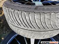  5x112 lyukosztású 18" használt alufelni, rajta 225/45 használt Michelin téli gumi gumi 