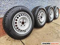16"-os 5x120/ T5,T6,T6.1 lemezfelni, újszerű téligumival szerelve.