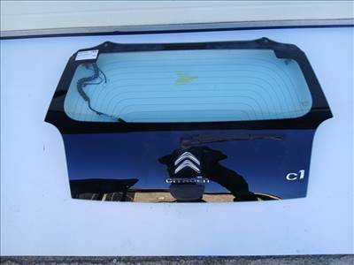 19788 citroen c1 feel mk2 2014-2018 csomagtérajtó    fekete