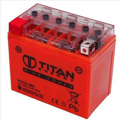 AKKUMULÁTOR 12V 12AH ZSELÉS 150x87x145 TITAN ENERGY YTX12-BS