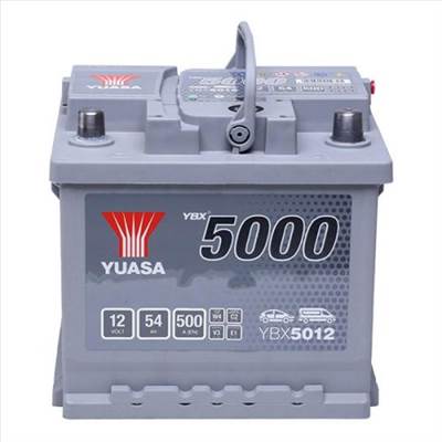 YUASA 5000 SILVER 12V J+ 54ah