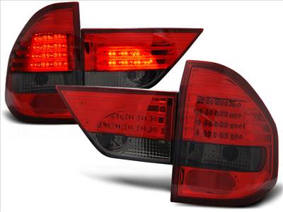 BMW X3 E83 01.04-10 Piros Sötétített LED -es hátsó lámpa