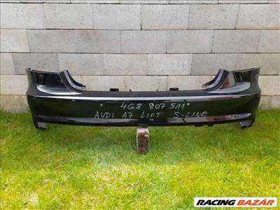 Audi A7 (C7 - 4G) lift S-line hatsó lökháritó 4g8807511