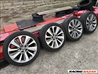  5x115 lyukosztású 19" használt alufelni, rajta 235/45 használt Bridgestone nyári gumi gumi 