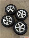  5x112 lyukosztású 16" újszerű Rial alufelni, rajta 215/60 használt Michelin téli gumi