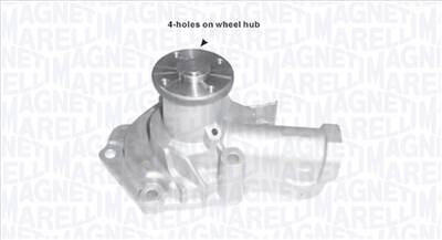 MAGNETI MARELLI 352316170618 - vízpumpa HYUNDAI KIA MITSUBISHI
