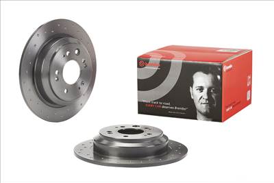féktárcsa BREMBO 08.B360.1X for HONDA