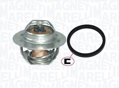 MAGNETI MARELLI 352317101090 - termosztát, hűtőfolyadék DACIA LADA NISSAN OPEL RENAULT VAUXHALL