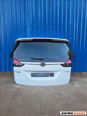 Opel Zafira C csomagtér ajtó fehér színben rozsdamentes
