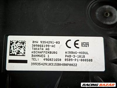 BMW i3 (I01) Electric utasoldali légzsák  72129354291 935429103