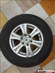  6x139.7 lyukosztású 17" újszerű RC alufelni, rajta 265/65 újszerű Goodyear négyévszakos gumi gumi 