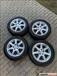  5x112 lyukosztású 16" használt Enzo alufelni, rajta 205/55 újszerű Pirelli téli gumi 