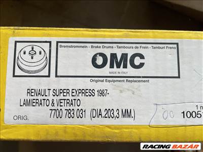 2 db új gyári Renault hátsó fékdob 7700783031 Renault Express
