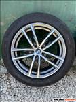  5x112 lyukosztású 19" újszerű (gyári felni) alufelni, rajta 245/50 használt Continental nyári gumi