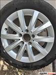  16" gyári Mercedes B alufelni, rajta 205/55 Continental defekttűrő téli gumi 