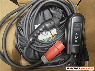 Eladó új 5m EVSE EV töltő Type 2 3 fázis (11KW) 8-16A elektromos járműhöz +táska és fali konzol