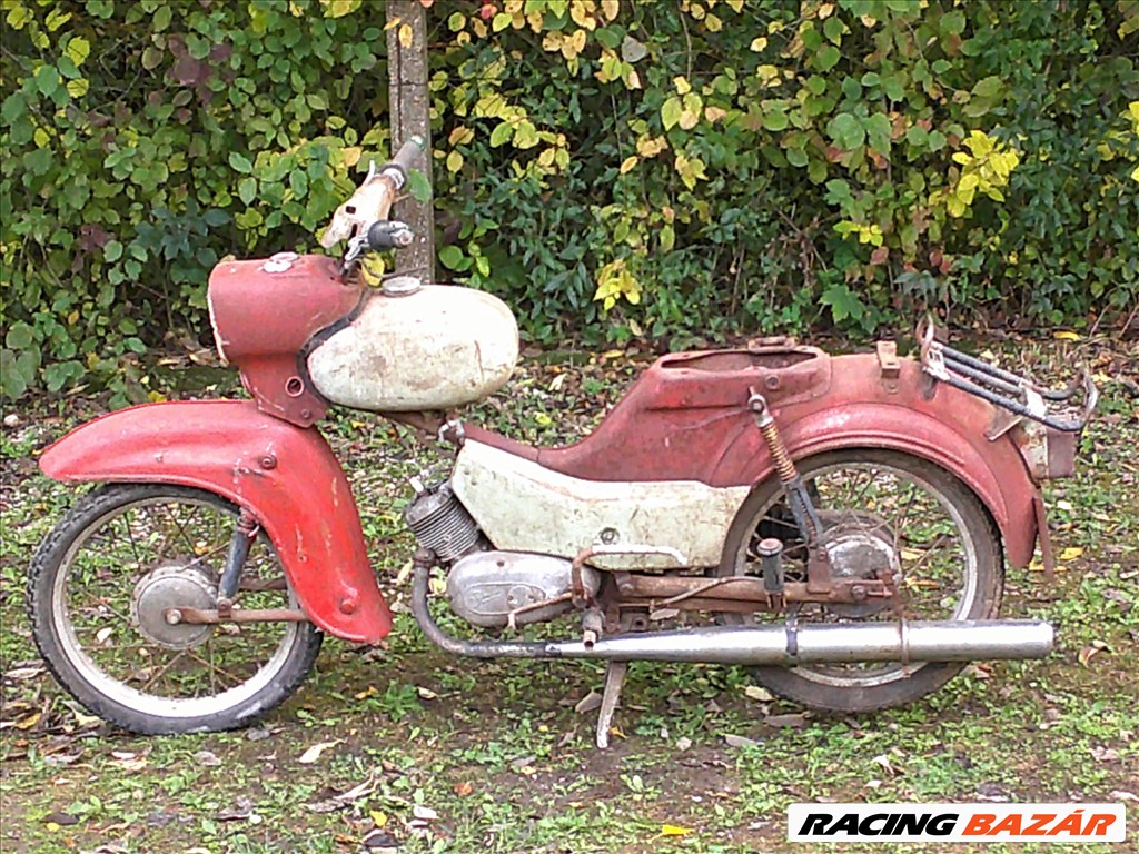 Simson SR4-2 (1973) KISMOTOR HIÁNYOSAN-BEÁLLT MOTORRAL ALKATRÉSZNEK ELADÓ 3. kép