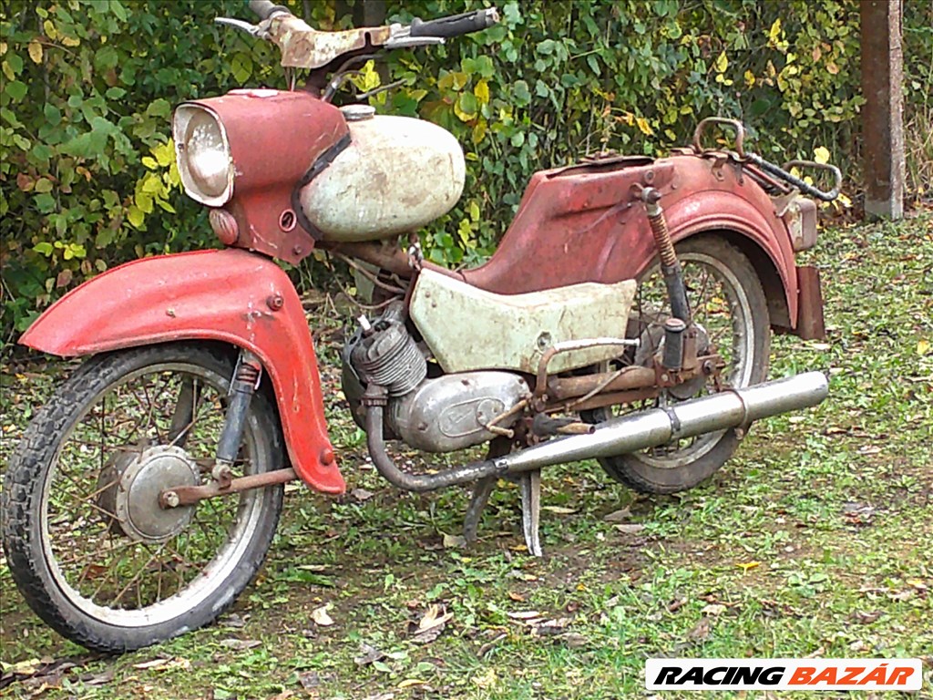 Simson SR4-2 (1973) KISMOTOR HIÁNYOSAN-BEÁLLT MOTORRAL ALKATRÉSZNEK ELADÓ 7. kép