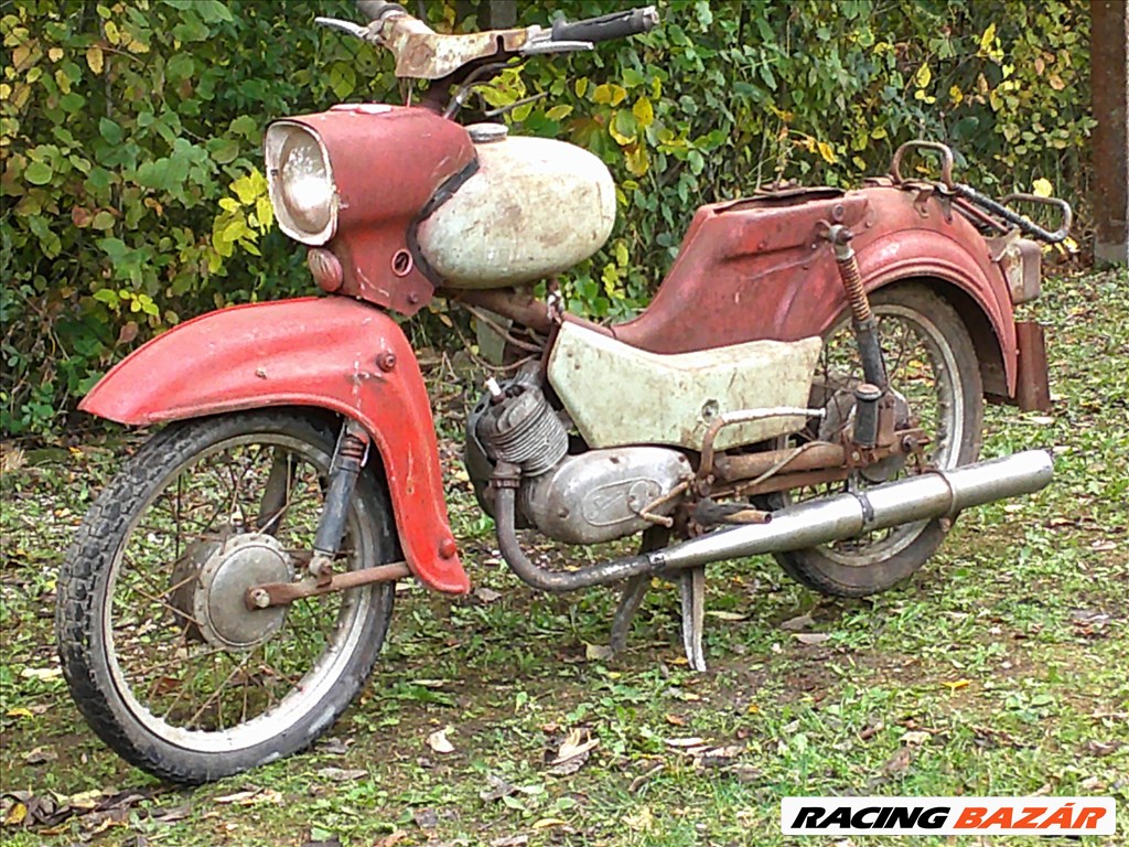 Simson SR4-2 (1973) KISMOTOR HIÁNYOSAN-BEÁLLT MOTORRAL ALKATRÉSZNEK ELADÓ 8. kép