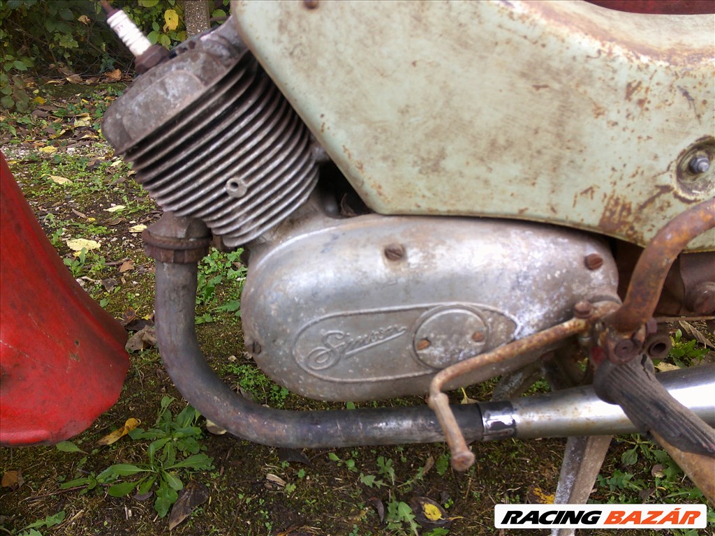 Simson SR4-2 (1973) KISMOTOR HIÁNYOSAN-BEÁLLT MOTORRAL ALKATRÉSZNEK ELADÓ 21. kép