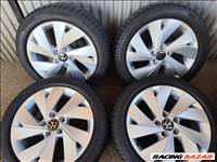  5x112 r17 gyári Volkswagen Belmont télikerék garnitúra, Golf 6,7,8 Skoda Seat, 205 50 r17 Pirelli