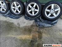  5x112 lyukosztású 16" használt RC alufelni, rajta 205/55 R16 használt  Dot:2023 Nexen téli gumi 