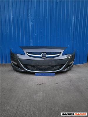 Opel Astra J facelift 2012-től gyári 13368660 4 radaros ködlámpás első lökhárító grafit