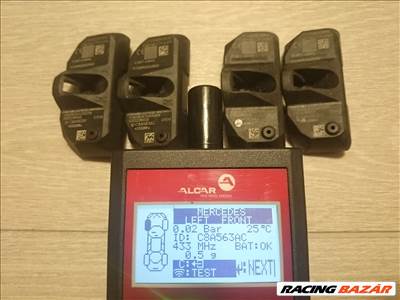 Mercedes Gyári Tpms Keréknyomás Mérő Jeladó Szenzor Érzékelő A0045429818  4db !!!