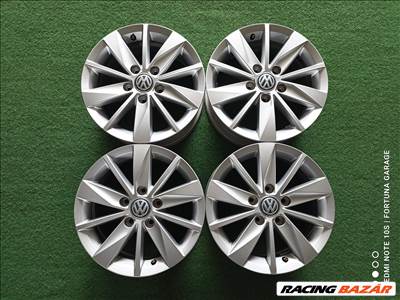 5x112 15" Volkswagen (5G0) használt alufelni garnitúra
