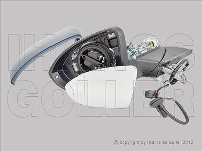 VW Golf VII 2016-2019 - VTK bal, el.áll., aszf., fűth., vill., fény. *