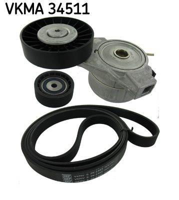 hosszbordás szíj készlet SKF VKMA 34511 for SAAB
