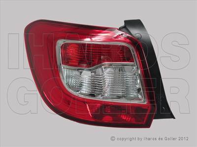 Dacia Sandero 2012-2016 Stepway - Hátsó lámpa üres bal
