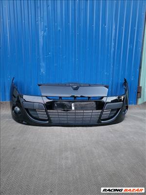 Renault Megane 3 III 2009- gyári 620220004R komplett ködlámpás első lökhárító fekete