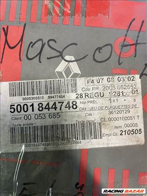 1db új gyári fékbetét készlet 5001844748 Renault Mascott