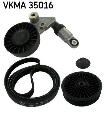 hosszbordás szíj készlet SKF VKMA 35016 for MERCEDES-BENZ, OPEL, VAUXHALL, AUDI, …