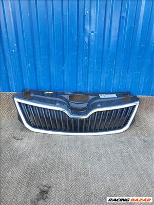 Skoda Rapid gyári 5JA853668 hűtőrács sérülésmentes állapotban