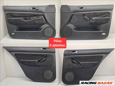 Volkswagen Golf IV plüss ajtókárpit szett 5 ajtóshoz (43832)