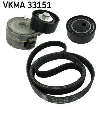 hosszbordás szíj készlet SKF VKMA 33151 for PEUGEOT, CITROËN, FIAT, FORD, …